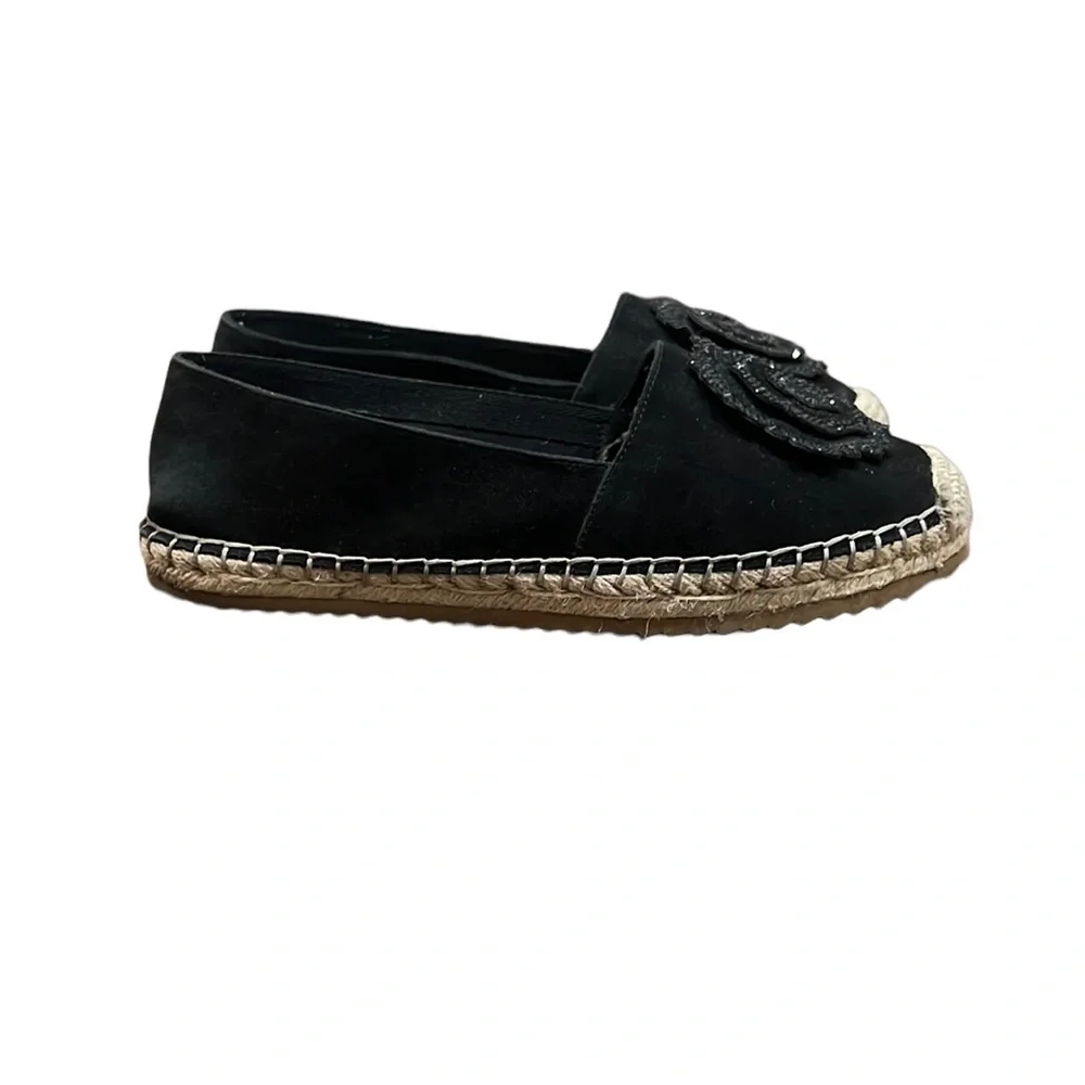 Karl Lagerfeld Abby Flower Espadrilles Size 9.5